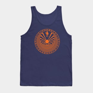 Man in the Maze Tank Top